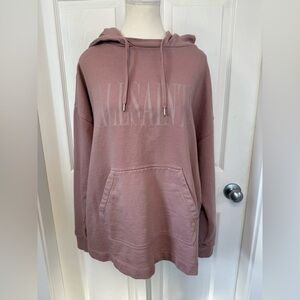 All Saints Etie Hoody Pink Size Small